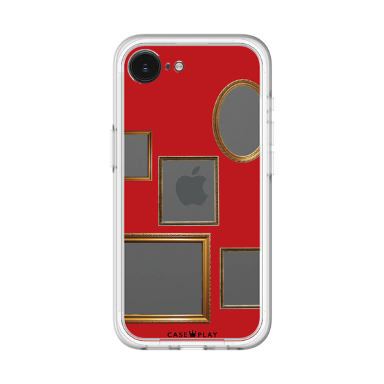 スリムプロテクションプレミアムケース［ Photo Frames - Red ］