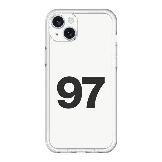 スリムプロテクションプレミアムケース［ No.97 - White ］