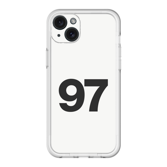 スリムプロテクションプレミアムケース［ No.97 - White ］