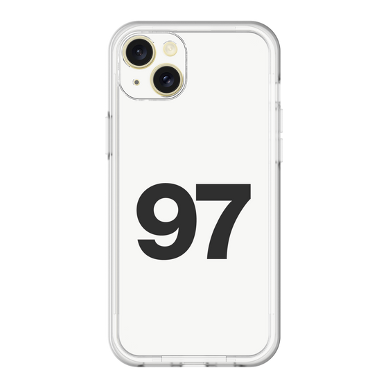 スリムプロテクションプレミアムケース［ No.97 - White ］