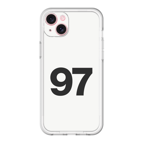 スリムプロテクションプレミアムケース［ No.97 - White ］