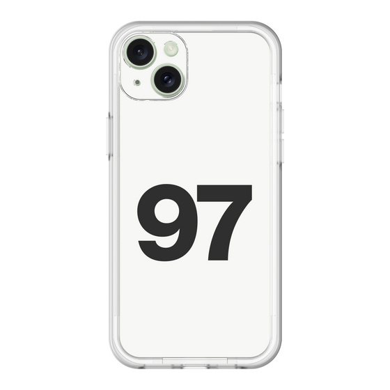 スリムプロテクションプレミアムケース［ No.97 - White ］