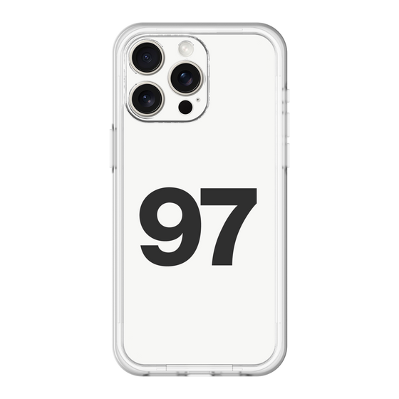 スリムプロテクションプレミアムケース［ No.97 - White ］