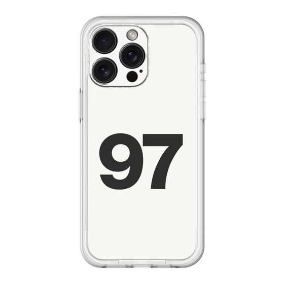 スリムプロテクションプレミアムケース［ No.97 - White ］