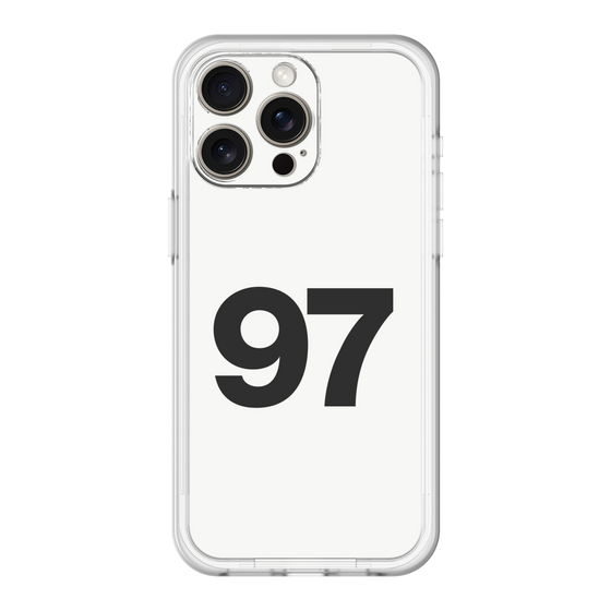 スリムプロテクションプレミアムケース［ No.97 - White ］