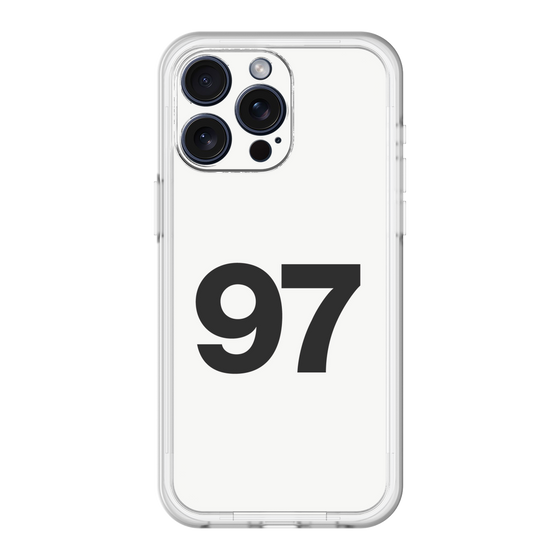 スリムプロテクションプレミアムケース［ No.97 - White ］