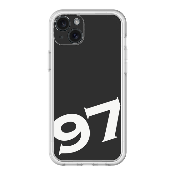 スリムプロテクションプレミアムケース［ No.97 - Black ］