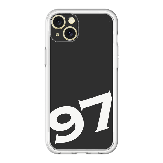 スリムプロテクションプレミアムケース［ No.97 - Black ］