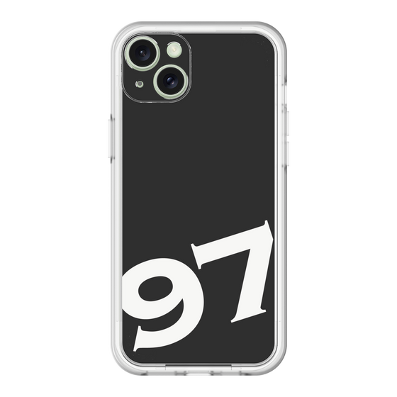 スリムプロテクションプレミアムケース［ No.97 - Black ］