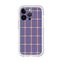 スリムプロテクションプレミアムケース［ Tartan Check - Purple ］