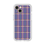 スリムプロテクションプレミアムケース［ Tartan Check - Purple ］