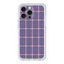 スリムプロテクションプレミアムケース［ Tartan Check - Purple ］