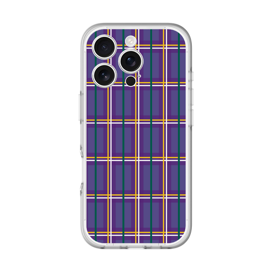 スリムプロテクションプレミアムケース［ Tartan Check - Purple ］