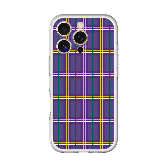 分離ケース［ Tartan Check - Purple ］