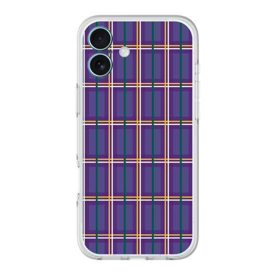 分離ケース［ Tartan Check - Purple ］