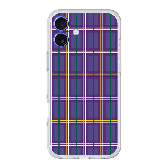 分離ケース［ Tartan Check - Purple ］