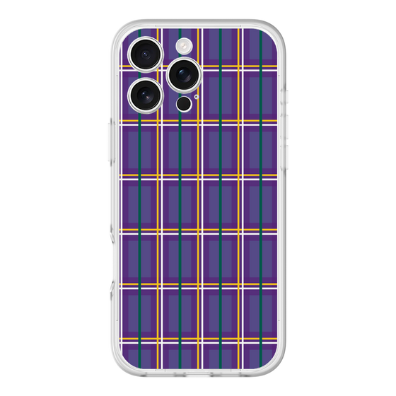 スリムプロテクションプレミアムケース［ Tartan Check - Purple ］