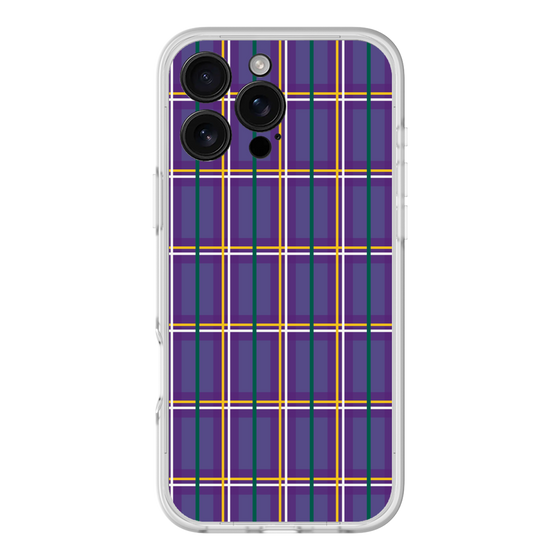 分離ケース［ Tartan Check - Purple ］