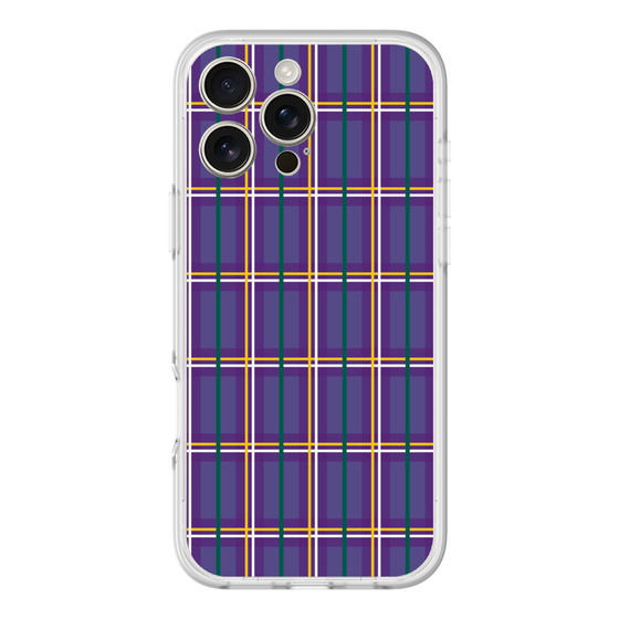 分離ケース［ Tartan Check - Purple ］