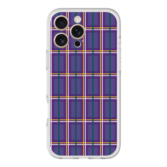 分離ケース［ Tartan Check - Purple ］