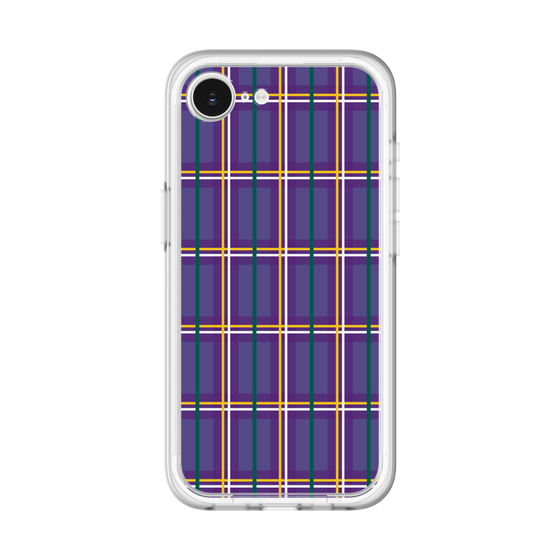 スリムプロテクションプレミアムケース［ Tartan Check - Purple ］