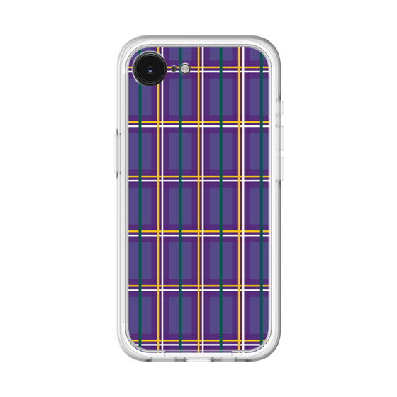 スリムプロテクションプレミアムケース［ Tartan Check - Purple ］