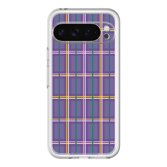 スリムプロテクションプレミアムケース［ Tartan Check - Purple ］