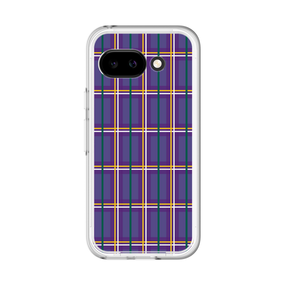 スリムプロテクションプレミアムケース［ Tartan Check - Purple ］