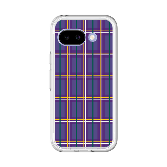 スリムプロテクションプレミアムケース［ Tartan Check - Purple ］