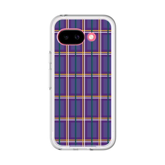 スリムプロテクションプレミアムケース［ Tartan Check - Purple ］