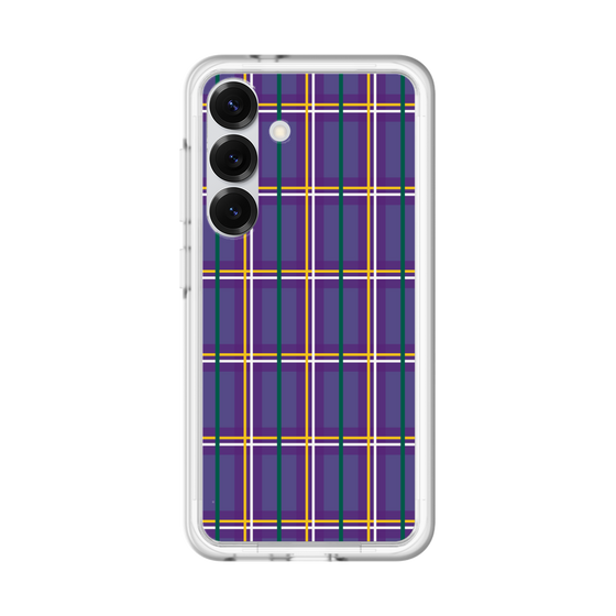スリムプロテクションプレミアムケース［ Tartan Check - Purple ］