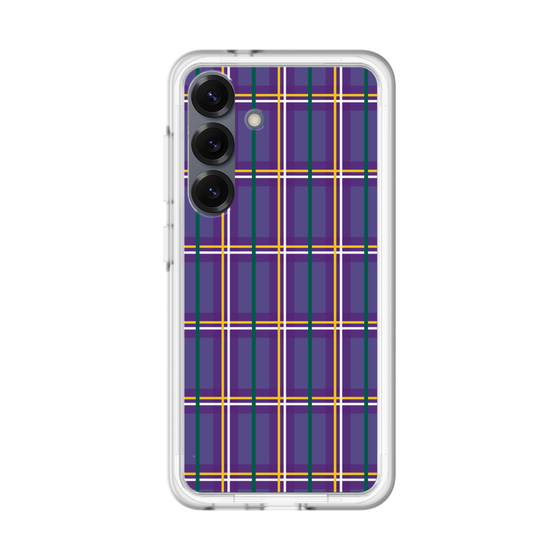 スリムプロテクションプレミアムケース［ Tartan Check - Purple ］