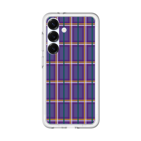 スリムプロテクションプレミアムケース［ Tartan Check - Purple ］