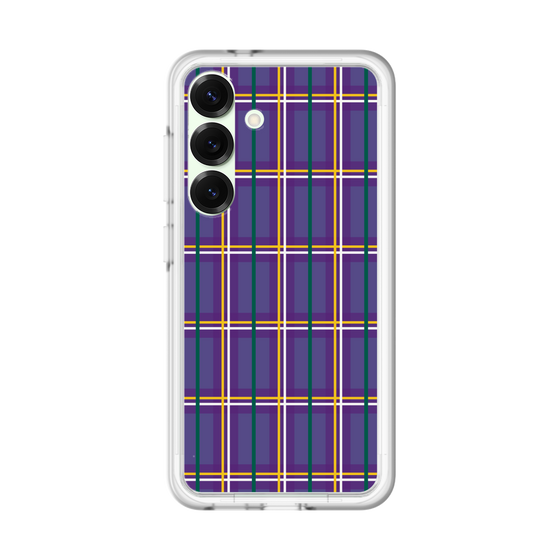 スリムプロテクションプレミアムケース［ Tartan Check - Purple ］