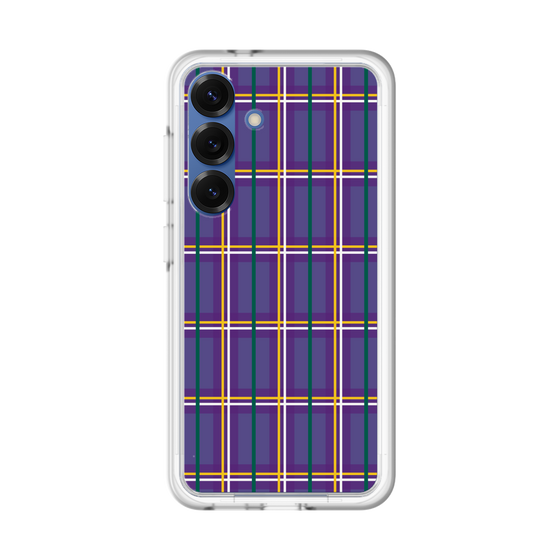 スリムプロテクションプレミアムケース［ Tartan Check - Purple ］