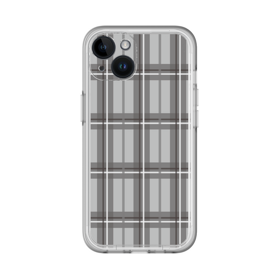 スリムプロテクションプレミアムケース［ Tartan Check - Gray ］