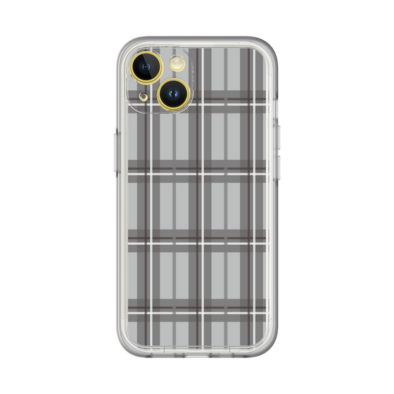 スリムプロテクションプレミアムケース［ Tartan Check - Gray ］