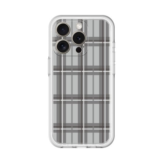 スリムプロテクションプレミアムケース［ Tartan Check - Gray ］