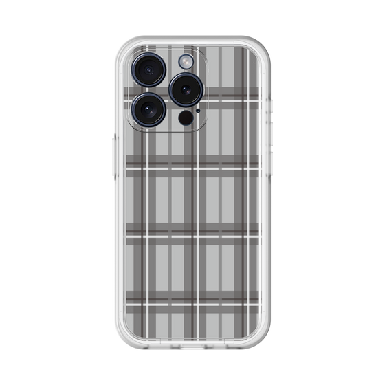 スリムプロテクションプレミアムケース［ Tartan Check - Gray ］