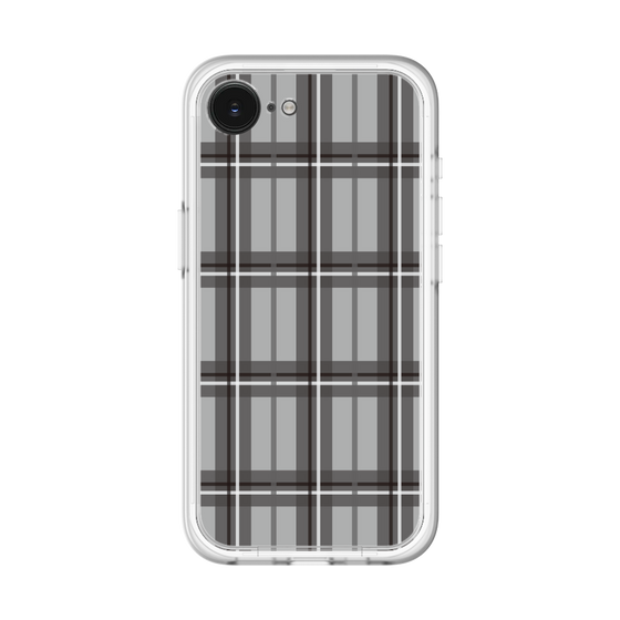 スリムプロテクションプレミアムケース［ Tartan Check - Gray ］