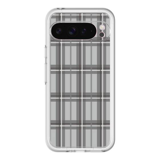 スリムプロテクションプレミアムケース［ Tartan Check - Gray ］