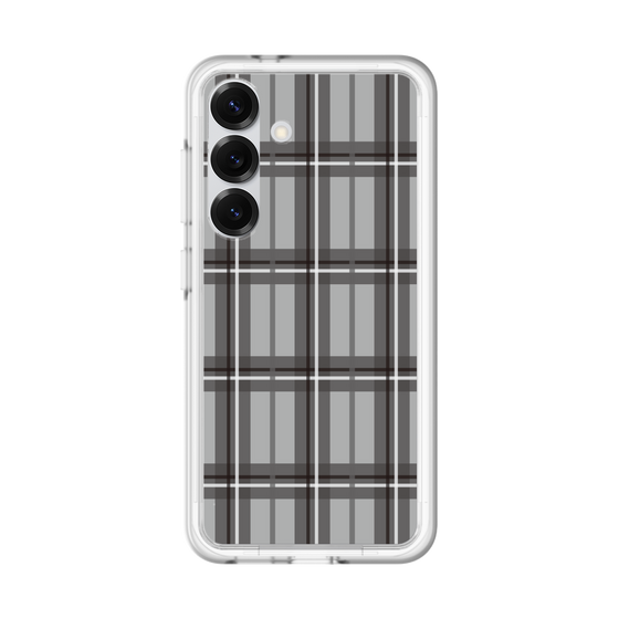 スリムプロテクションプレミアムケース［ Tartan Check - Gray ］