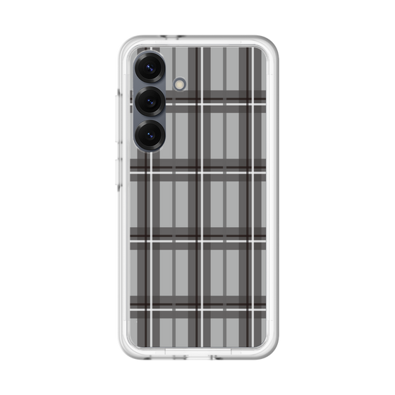 スリムプロテクションプレミアムケース［ Tartan Check - Gray ］