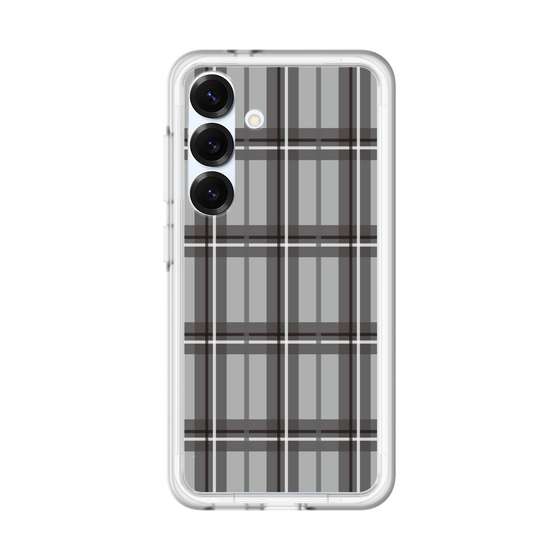 スリムプロテクションプレミアムケース［ Tartan Check - Gray ］