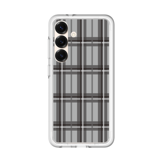 スリムプロテクションプレミアムケース［ Tartan Check - Gray ］