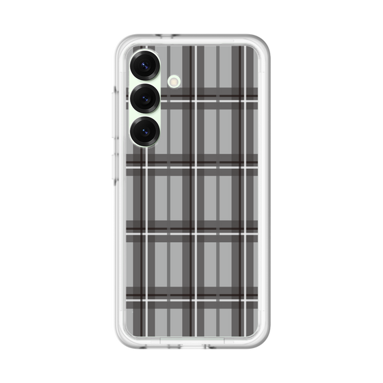 スリムプロテクションプレミアムケース［ Tartan Check - Gray ］