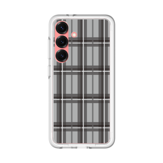 スリムプロテクションプレミアムケース［ Tartan Check - Gray ］