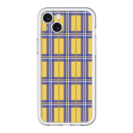 スリムプロテクションプレミアムケース［ Tartan Check - Yellow ］
