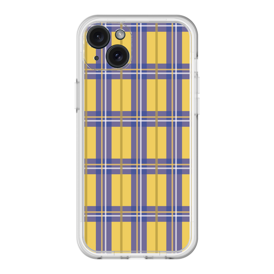 スリムプロテクションプレミアムケース［ Tartan Check - Yellow ］