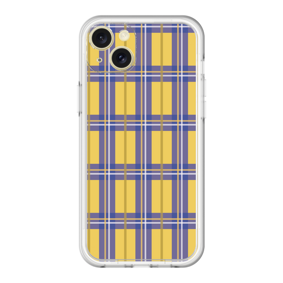 スリムプロテクションプレミアムケース［ Tartan Check - Yellow ］